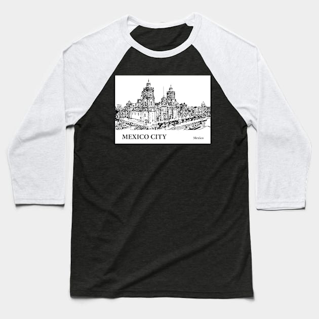 Mexico City - Mexico Baseball T-Shirt by Lakeric